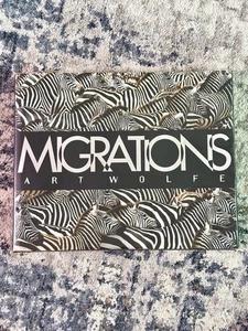 Art Wolfe Migrations Wildlife in Motion Photobook Hardback - SIGNED COPY - Picture 1 of 14