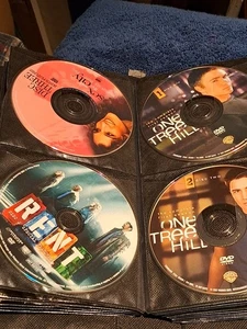 Ledertasche 64 DVDs, Nip/Tick, Sex City, Prisonbreak, Monk, Hitchcock, etc GFE - Bild 1 von 22