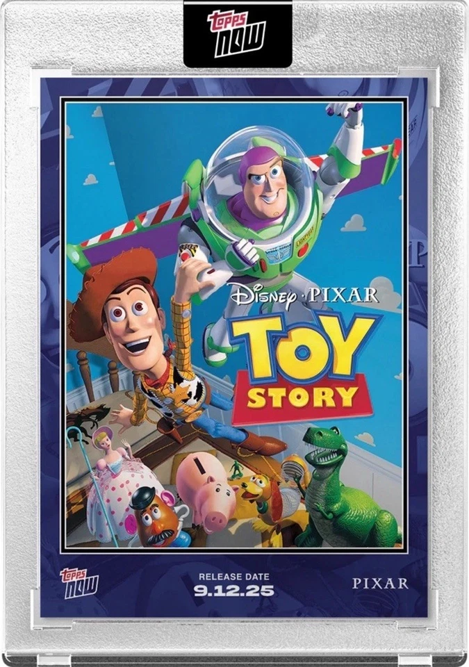 2025 Disney Topps Now Toy Story Image Variation SP Encased Card #TS01-SP - Bild 1 von 1