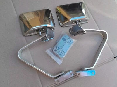 83-92 Ford Ranger Bronco II OE Side View Mirrors Pair (EARLY STYLE) - Image 1 of 4