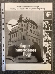 The Birdmen Doug McClure, Rene Auberjonois 1971 comunicato stampa danese - Foto 1 di 2