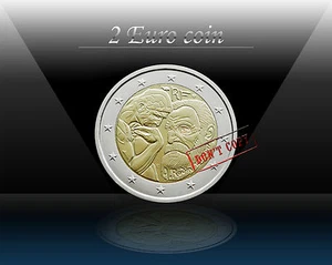 FRANCE 2 Euro 2017 ( Centenary of Auguste Rodin ) Commemorative Coin * UNC - Picture 1 of 3