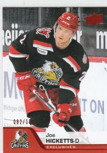 2020-21 Upper Deck AHL Exclusives #82/100 Joe Hicketts #91 - Picture 1 of 1