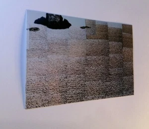 Rare David Hockney Abstract B&W Rocks Art Prints ROYAL ACADEMY EXHIBITION - Picture 1 of 6