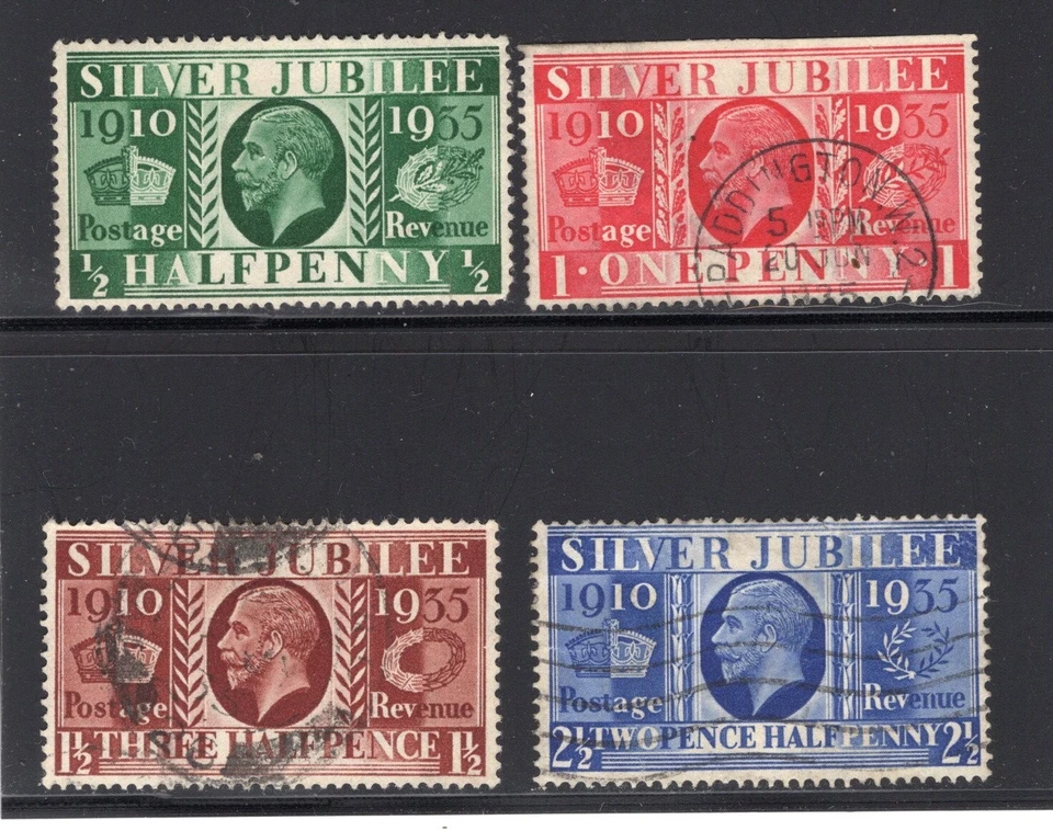 GREAT BRITAIN UK  #226 MH; 227-229  USED - Image 1 of 1