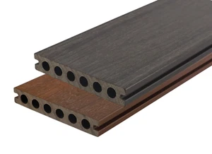 Musterbox Premium WPC Terrassendielen (2 Handmuster: Dark Grey und Ipé) - Bild 1 von 3