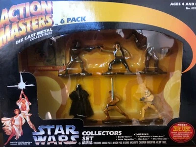 Juego de 6 piezas de colección de metal fundido Star Wars Power of Force - ¡Boba Fett! Foto 1 de 4