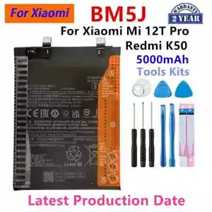 Batterie BM5J 5000mAh neuve pour Xiaomi Mi 12T Pro /Redmi K50 ultra - Photo 1 sur 5