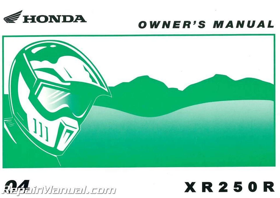 Honda XR250R 2004 manual del propietario de la motocicleta: 31KCE680 Foto 1 de 1