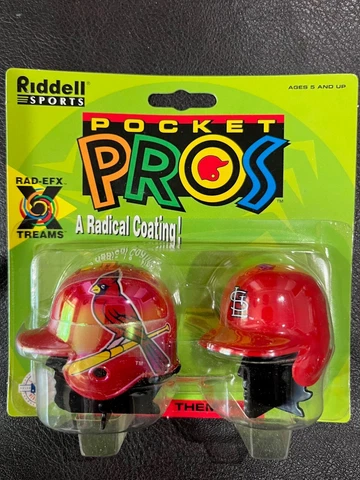 Riddell MLB Pocket Pro Helmet Twin Pack - St. Louis Cardinals Cover