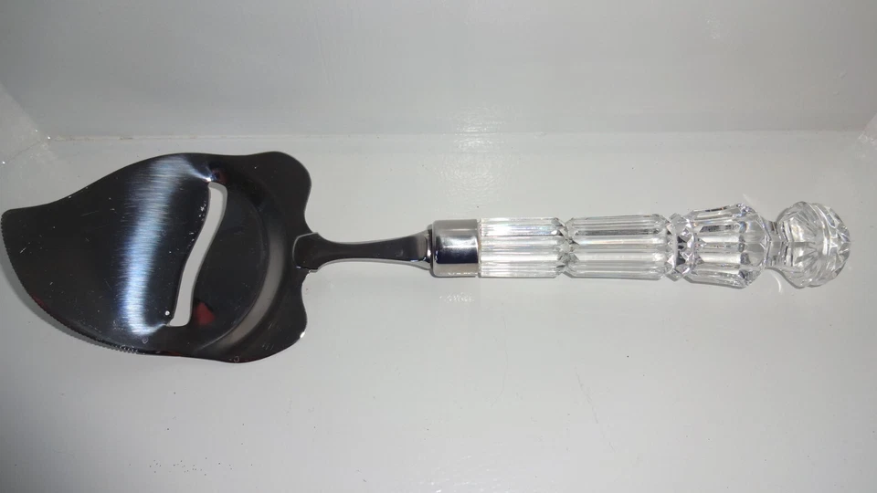 *DE COLECCIÓN* Waterford Cristal WAT 01 Queso Avión/Cuchillo 10 1/4" Hecho en IRLANDA Foto 1 de 4