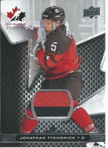2018-19 Upper Deck UD Team Canada Juniors JONATHAN TYCHONICK #41 Jersey
