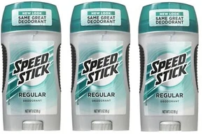 Speed Stick by Mennen Deodorant Regular 3 oz X 3 Packs - Picture 1 of 1