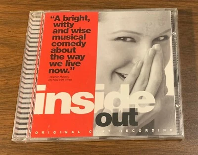 INSIDE OUT - 1996 ORIGINAL CAST RECORDING CD - Rare/OOP - New and sealed - Image 1 of 2