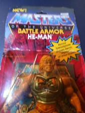 1983 MASTER OF THE UNIVERSE MOTU BATTLE ARMOR HE MAN SEALED MOC MATTEL VINTAGE