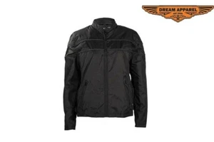 Chaqueta textil de motocicleta para mujer con cierre frontal con cremallera y múltiples bolsillos - Imagen 1 de 7