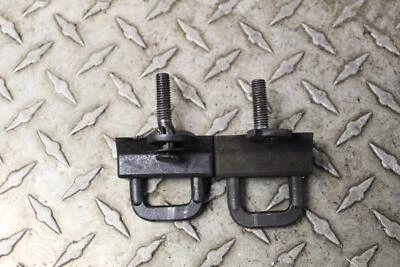 BMW 530i 2004 capó delantero izquierdo y derecho bloqueo eslabón clips ganchos OEM LH RH Foto 1 de 4