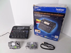 Brother P-Touch PT-D600 PC Connectable Portable Color Display Label Printer - Picture 1 of 13