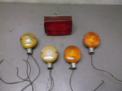 4 señales de giro y luz trasera para Honda CB650SC Nighthawk 1982 Foto 1 de 4