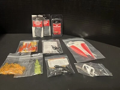Lot Arrow Making Nocks Silencer Target Points Allen Carbon Express - Image 1 of 4
