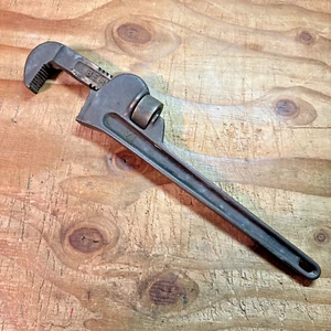 Beryl Co 14" Heavy Duty Adjustable Monkey Pipe Wrench Vtg - Picture 1 of 5