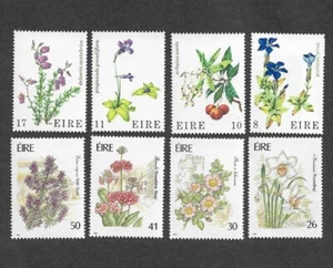IRELAND WILD FLOWERS 2 SETS MNH 1978 + 1990 - Picture 1 of 1