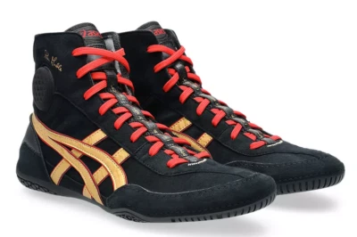 Zapatos de lucha Asics Dan Gable Evo 3 - NEGRO/ORO PURO Foto 1 de 4