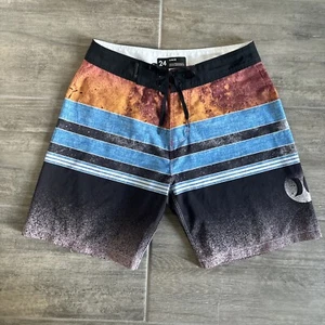 HURLEY Boys Board Shorts Size 24 - Picture 1 of 3