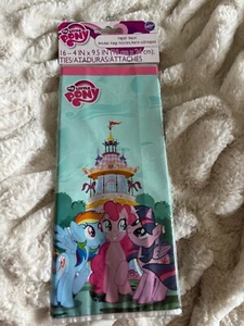 My Little Pony Birthday Treat Bags 16 ct NEW SEALED - Picture 1 of 2
