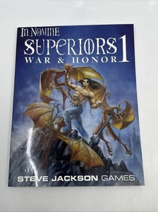 IN NOMINE SUPERIORS 1 War &Honor SJG Steve Jackson Games 1999 VG - Picture 1 of 3