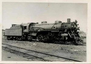 9G856 2NDGEN RP 1930s/40s LEHIGH & HUDSON RIVER RAILROAD 2-8-2 LOCO #80 - Picture 1 of 2