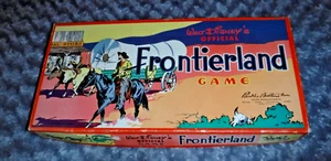 WALT DISNEY FRONTIERLAND VINTAGE BOARD GAME BY PARKER BROTHERS - Picture 1 of 13