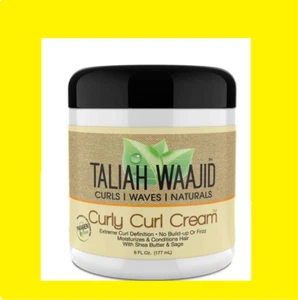 TALIAH WAAJID -CURLY CURL CREAM 6oz-EXTREME CURL DEFINATION-FAST UK POST!!! - Picture 1 of 1
