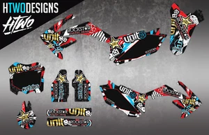 CRF250 MOTOCROSS GRAPHICS MX GRAPHICS CRF450 R DECAL KIT / STICKERS CRF 250 450 - Picture 1 of 3