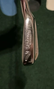 Spalding Registered Tour Edition 7 Iron Rh S300 Stiff NICE 37.25” Bird On Ball - Picture 1 of 5