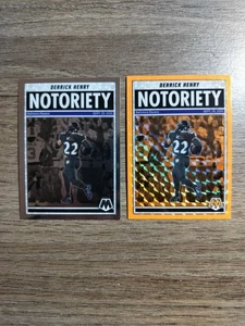 Derrick Henry Menge (2) - 2025 Mosaik Fußball - Basis & orange fluoreszierend... - Bild 1 von 2