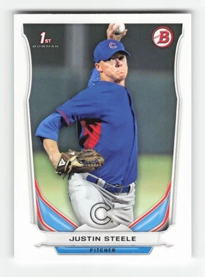 2014 Bowman Draft #DP120 Justin Steele - Image 1 of 2