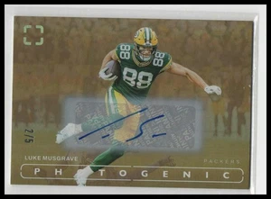 2024 Panini Photogenic #27 Luke Musgrave Gold - Picture 1 of 2