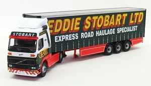 Corgi 1/50 Scale CC12401 - Volvo Globetrotter Curtainside - Stobart - Picture 1 of 5