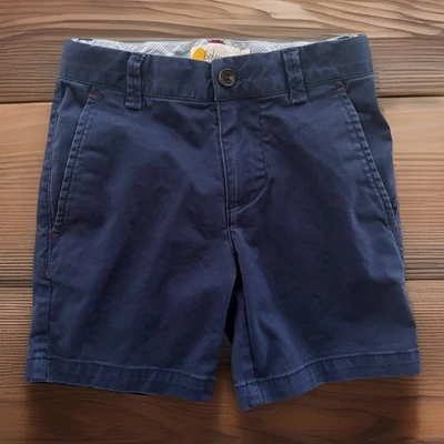 Шорты Boden для девочек классические китайские темно-синие регулируемая талия плоские спереди размер 5 - Изображение 1 из 4