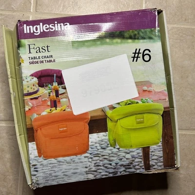 Cadeira de mesa Inglesina rápida portátil bebê cadeira alta creme - Imagem 1 de 4