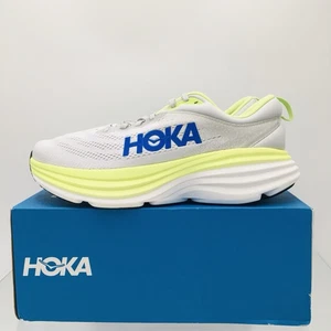 Hoka One One Bondi 8 - polvere di stelle/lattuga - scarpe da corsa uomo larghe 10EE - Foto 1 di 14