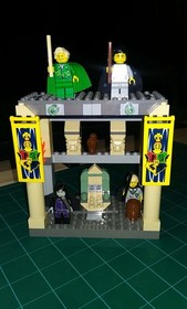 LEGO Harry Potter Set # 4733 The Dueling Club Chamber Of Secrets 2002 Complete