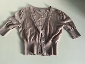 H &M Short Sleeve Cardigan Size XS - Picture 1 of 4