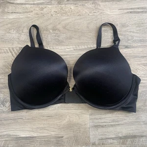 Victoria Secret Plunge-BH Satin Bombshell schwarz Größe 38 D - Bild 1 von 12