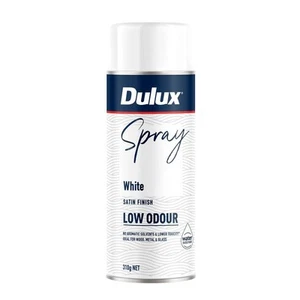 2x Spray Paint Dulux Low Odour 310G White, for wood, metal, plastic - Picture 1 of 1