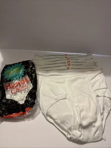 vintage hanes briefs Men 1989 Size 36 Read Description 100% Cotton - Picture 1 of 7