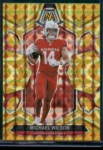 2024 Panini Mosaic #3 Michael Wilson Mosaic Reactive Yellow - Picture 1 of 2