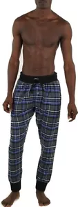 Men's Flannel Pajama Lounge Pants Royal Stewart Tartan Sleepwear Sleep XL Cozy - Picture 1 of 6