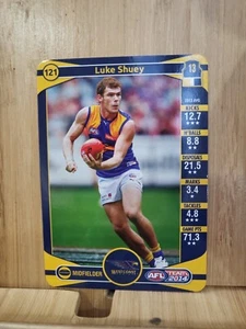 LUKE SHUEY🏆2014 Teamcoach #121 WESTCOAST AFL Team Trading Card 🏆FREE POST - Bild 1 von 1